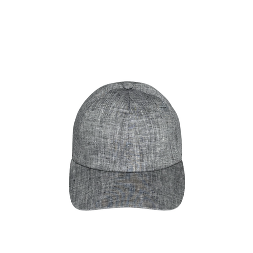 CacheMio® Gray Linen Baseball Cap — Premium Italian Linen🌿🪡🌿