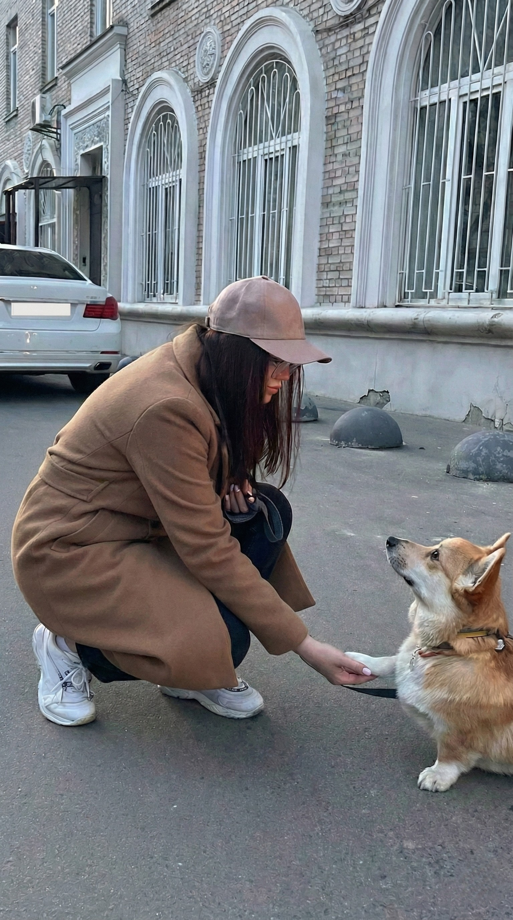 Italian Linen Baseball Cap – Cappuccino Beige, HandmadeLeather Strap CacheMio®