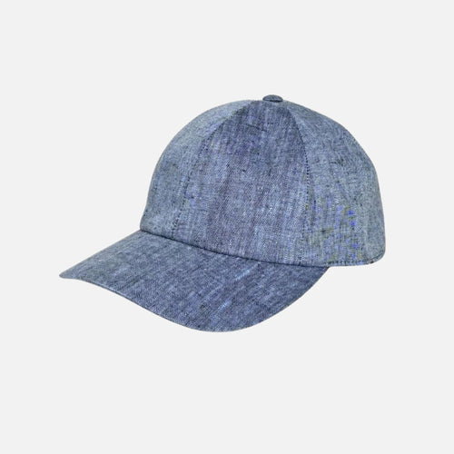 Linen Baseball Cap - Chambray