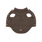 Waterproof Puffer Dog Vest (Brown) | CacheMio x CHOUCHOÚ