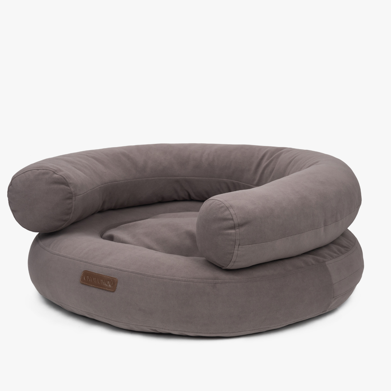 Luxury Orthopedic Dog Bed — Marshmallow Collection (Brown)