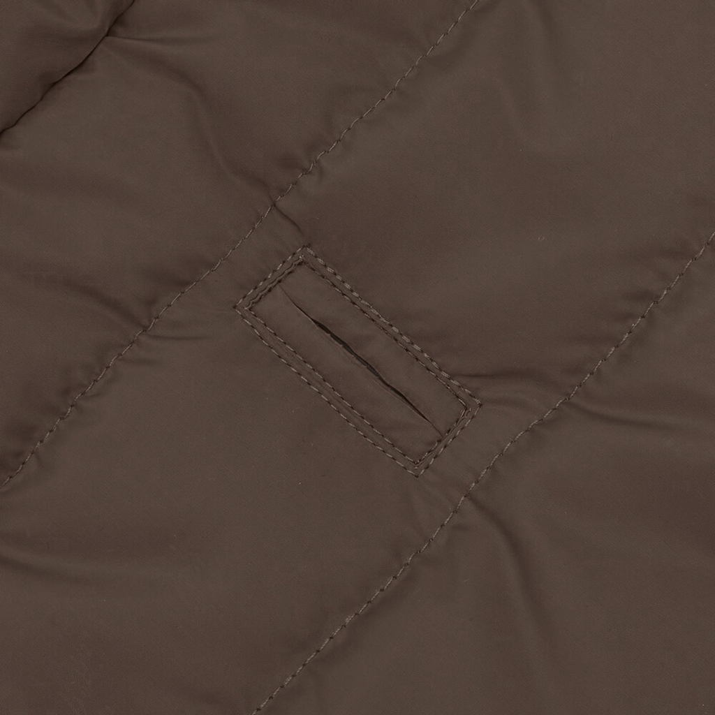 Waterproof Puffer Dog Vest (Brown) | CacheMio x CHOUCHOÚ