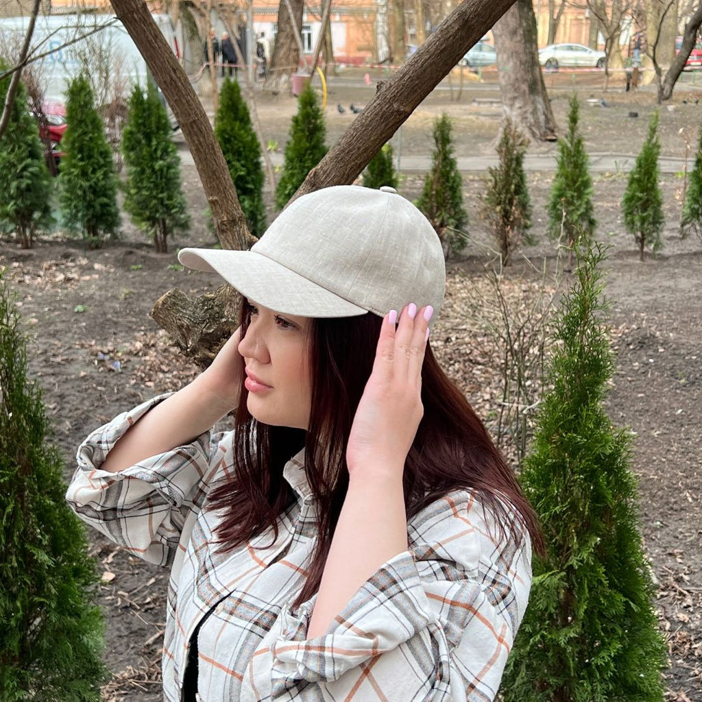 CacheMio® Premium Linen Baseball Cap — Timeless Italian Style🌿🪡🌿