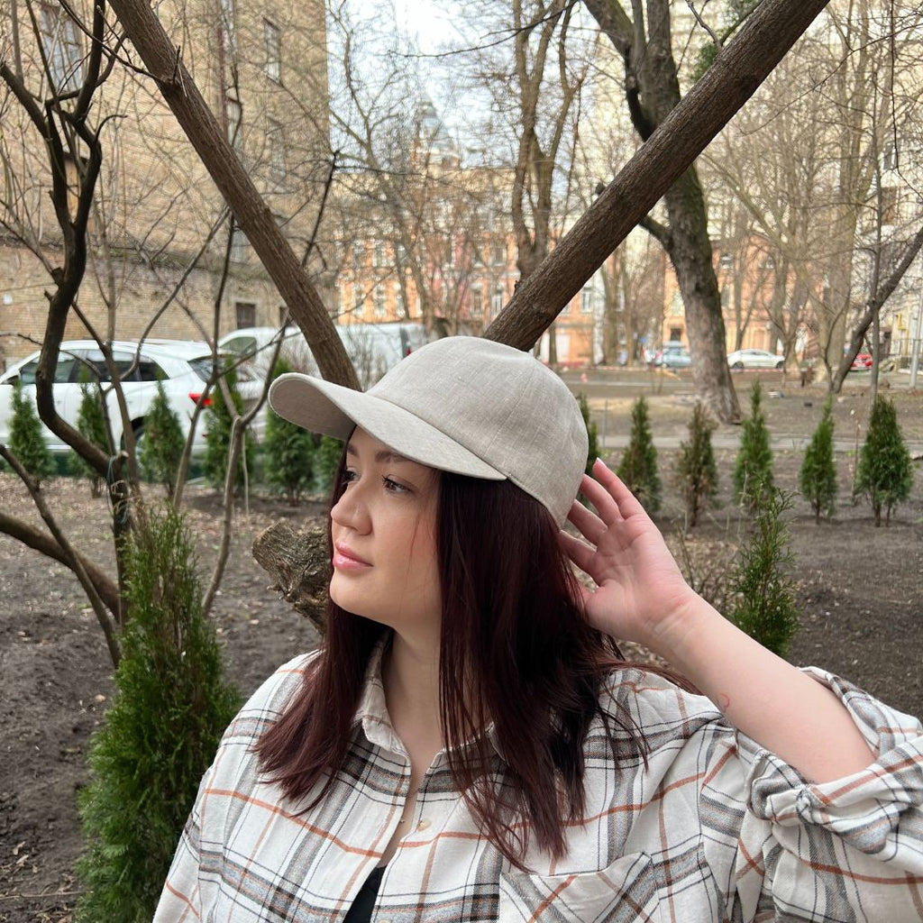 CacheMio® Premium Linen Baseball Cap — Timeless Italian Style🌿🪡🌿