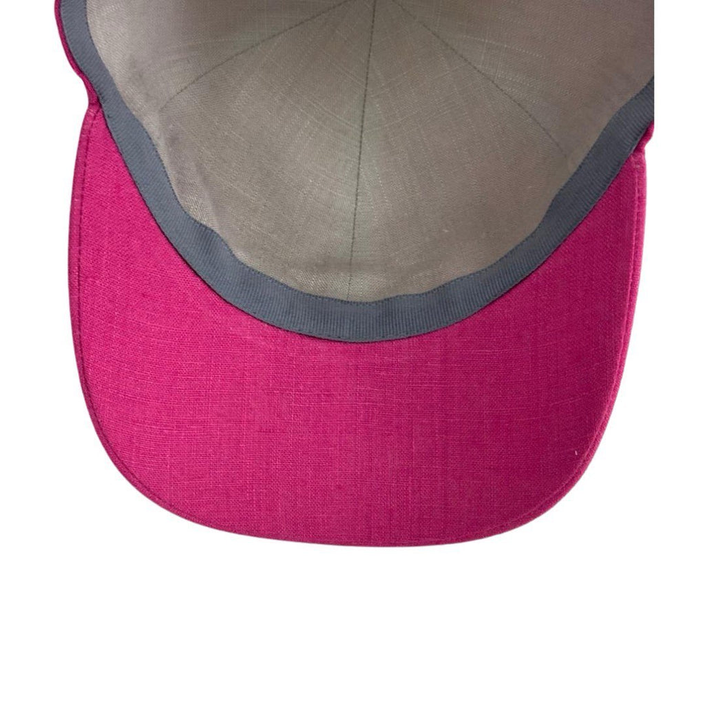 CacheMio® Pink Linen Baseball Cap — Fresh Italian Elegance🌿🪡🌿